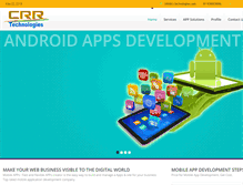 Tablet Screenshot of crrtechnologies.com